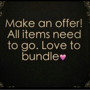 Make an offer! All reasonable offers accepted 💕
